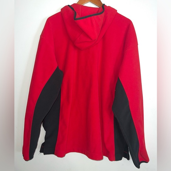 Columbia Mens Red 1/4 Zip Fleece Pullover Sweatshirt Sz XXL - Picture 4 of 7